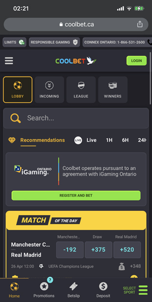 coolbet mobile app