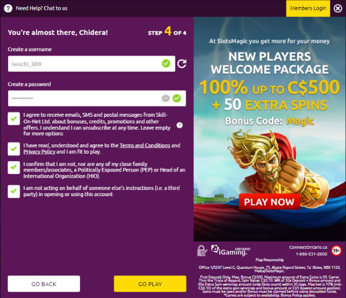 slots magic review registration